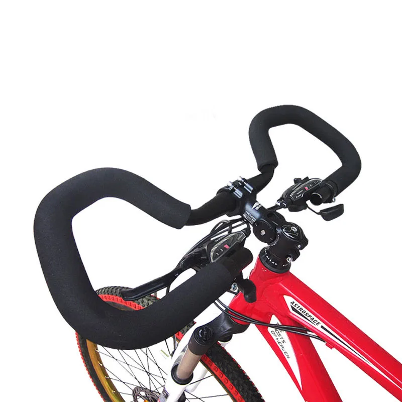 31.8 / 25.4 X 580mm Handlebar Mountain Bike Handle Aluminum Bicycle Adjustable Long-distance Rest Handle Road Bike Accessories