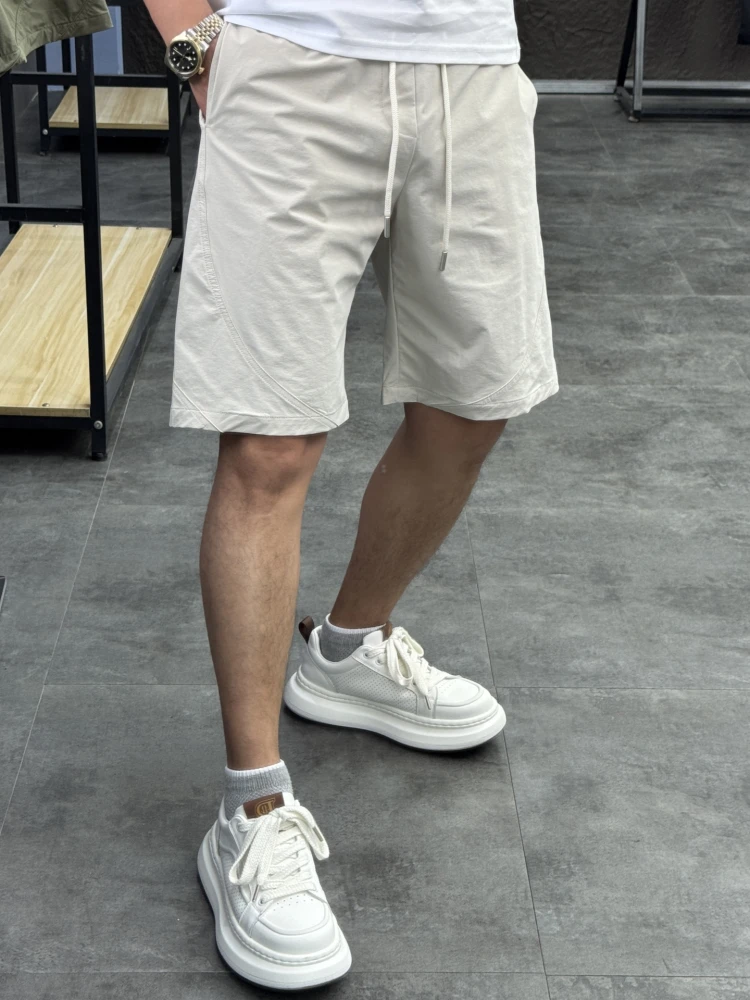 

Мужские повседневные прямые брюки Pampa &, дышащие, легкие, удобные летние брюки длиной пять четвертей