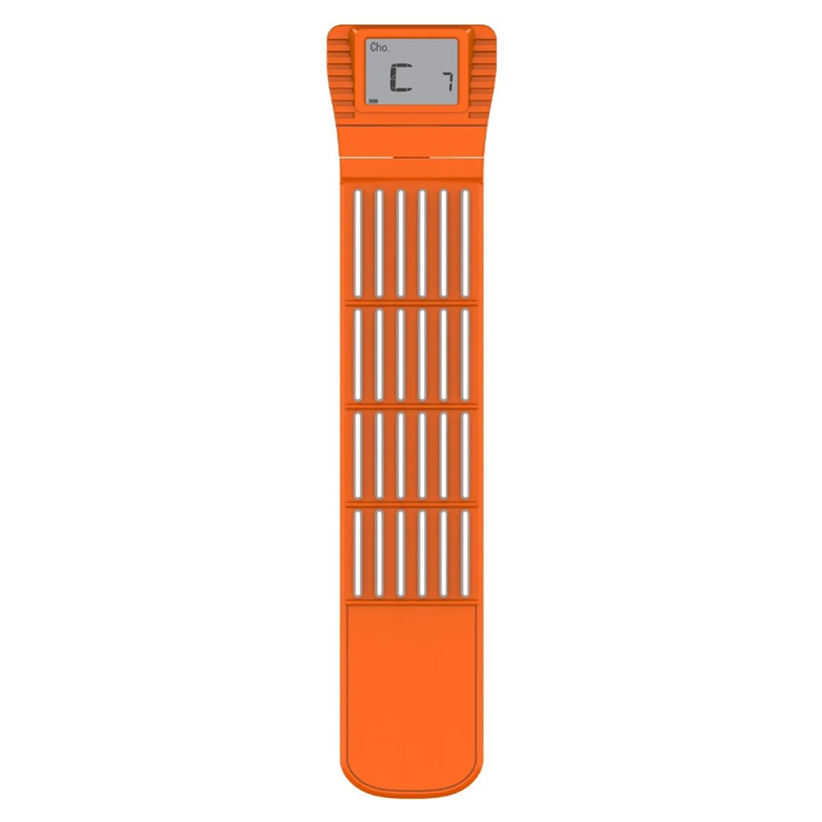 QA88X NEUER Gitarren-Akkord-Trainer, tragbares Gitarren-Hals-Akkord-Übungswerkzeug für Anfänger, rotierende Diagramm-Bildschirm, geräuschloses Üben