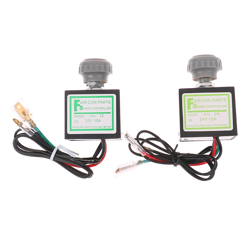 12V/24V Car Air Conditioner Electronic Thermostat Switch Temperature Control Auto Accessory Car Accessories