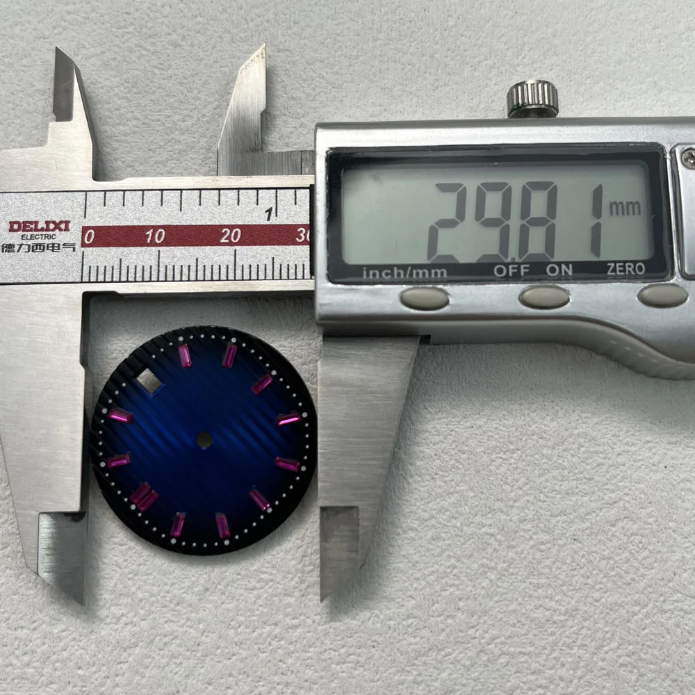 Nautilusian nh35 dial 29.8mm for 43mm NH35 Nautilusian case fit Japan NH35 automatic movement 5711/1R-001 5711/1A-011 watchmods