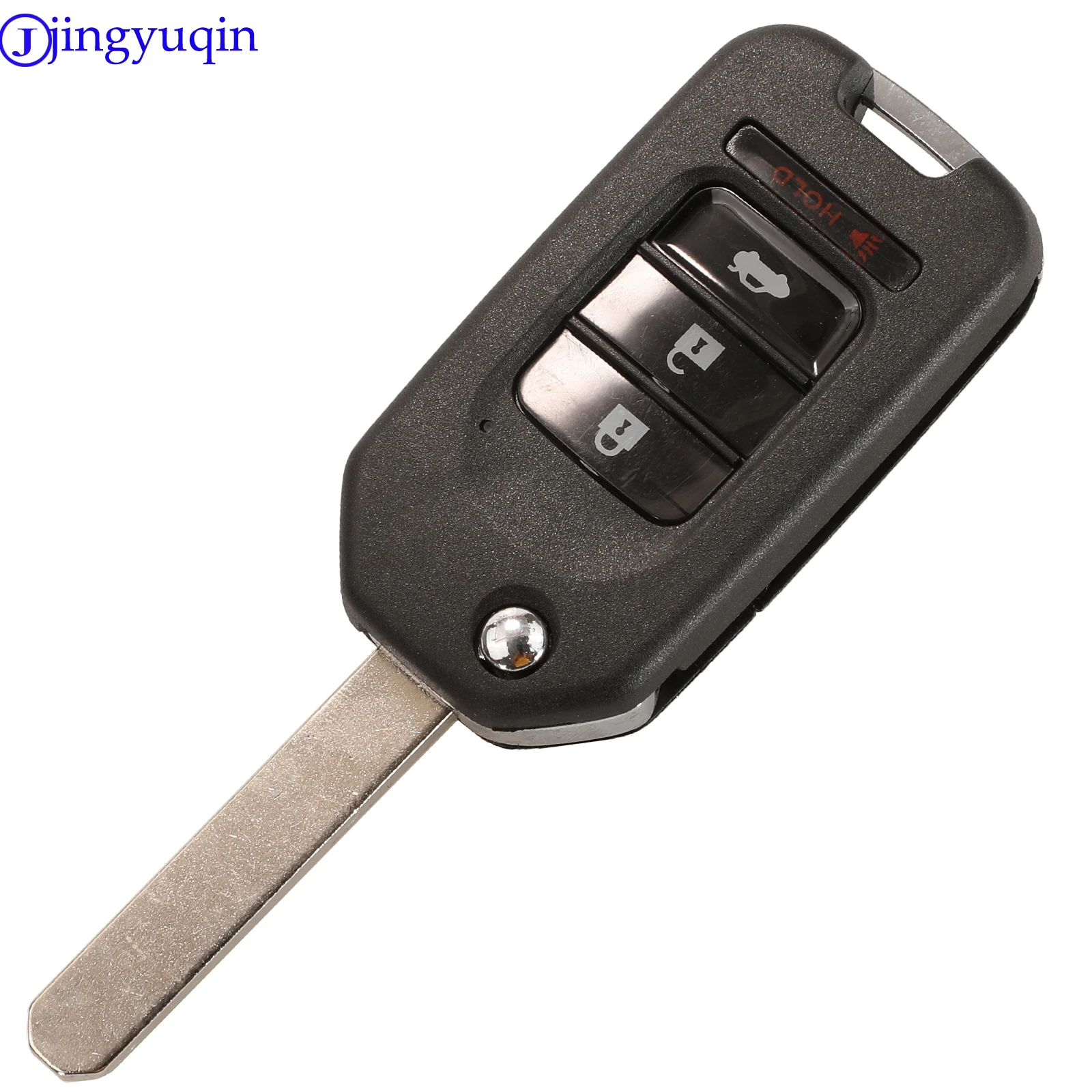 jingyuqin 433Mhz ID47 Chip A/G System 3/4 Buttons Remote Car Key For Honda GREIZ Civic City XRV Vezel Full Key