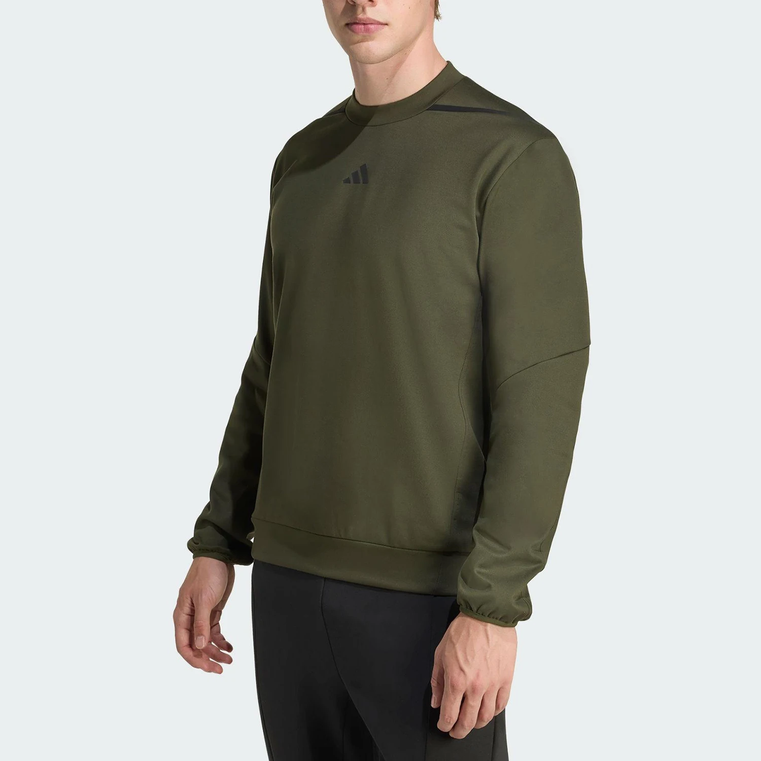 

Оригинальная мужская спортивная толстовка Adidas свободного кроя с капюшоном KA5153