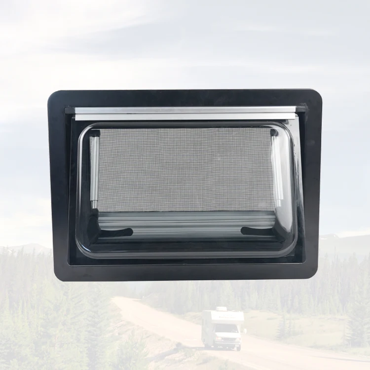 RV Window 350*280mm  Right Angle Aluminum Alloy caravan Window Rv Parts With E13 Certification,Custom sizes