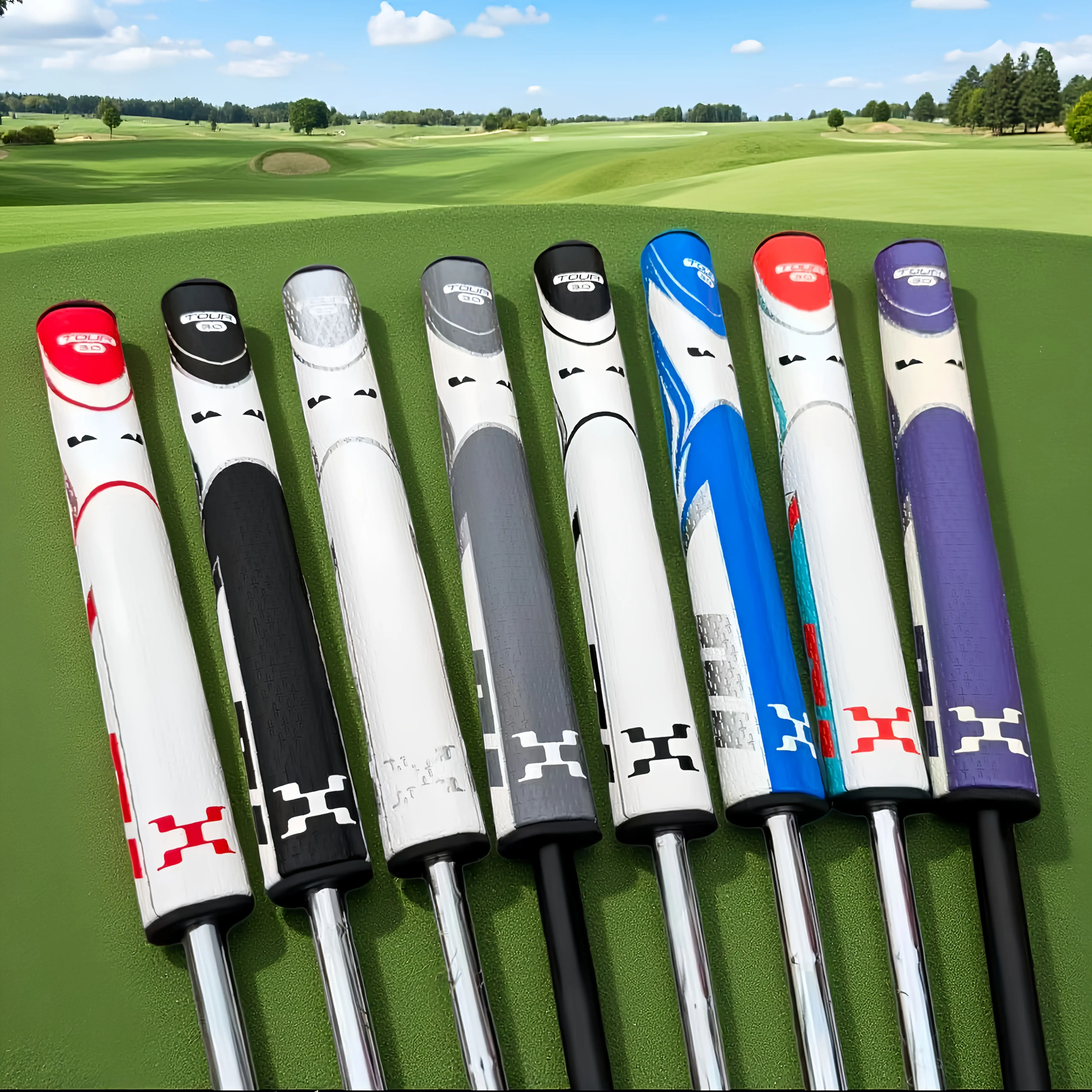 New Golf Putter Grip Tour Series 2.0 3.0 Specifications Golf Grip Non-Slip and Comfortable, Enhances Stability, Universal Golf Putter Grip, Suitable for Both Men and Women