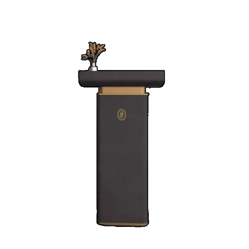 

Ресторан Черные стойки регистрации Салон красоты Дизайн отеля Стойки регистрации Классическая коммутическая мебель Biurko Do Recepcji