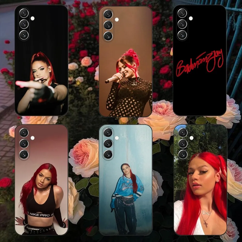 

Rapper Badmomzjay Phone Case For Samsung Galaxy A13,A21s,A22,A31,A32,A52,A53,A71,A80,A91 Soft Black Cover