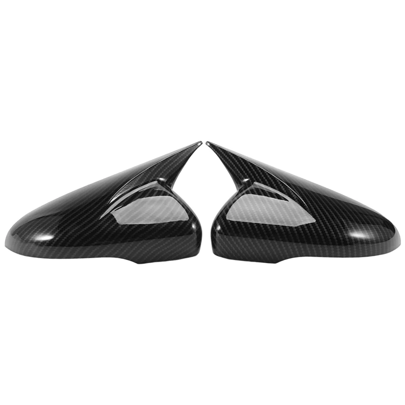 Rearview Mirror Cover Trim for- Golf 6 MK6 R VI 2009-2013 Side Wing Ox Horn Rearview Mirror Shell Sticker