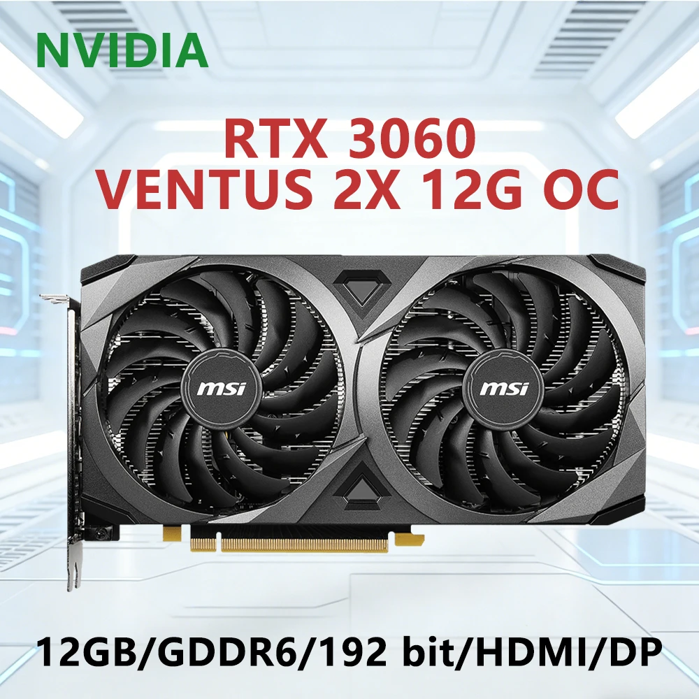 Msi Rtx 3060 12GB G…