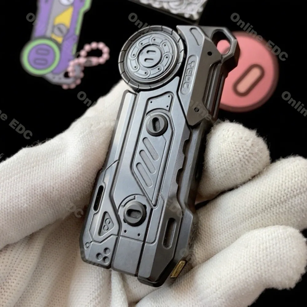 Gebrauchte EDC-Spielzeuge YEDC Zirkonium MT99 VIP Limited Edition Fidget Slider Stressabbau-Spielzeug Büro-Schreibtischzubehör Push Slider