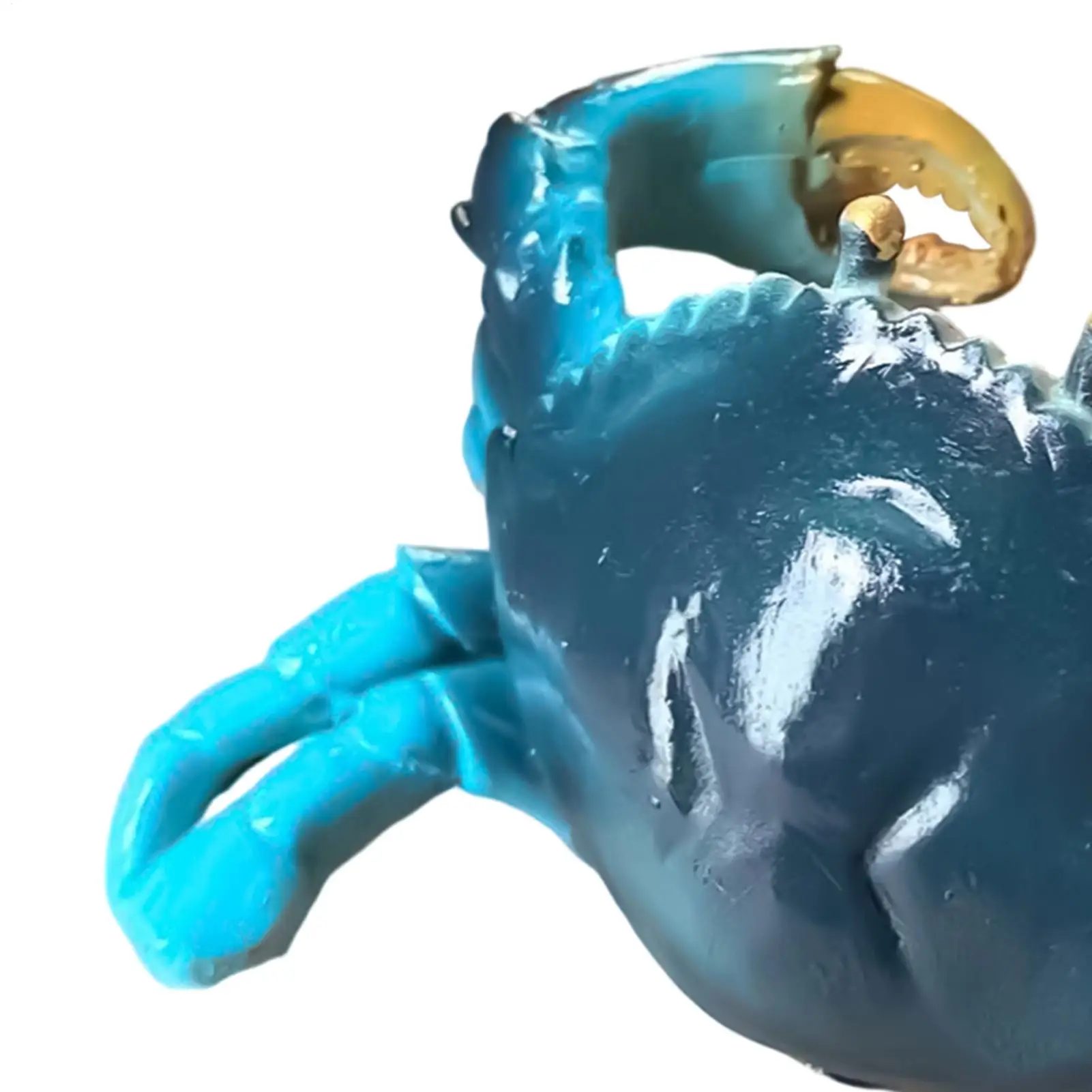 

Coastal Decor For Home Blue Crab Funny Resin Decorative Coastal Salt Shaker Holder For Kitchen Beach Bar Countertop Dining Room