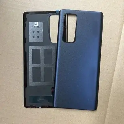 Original For Oppo Reno 5 Pro Plus Rear Battery Back Cover Housing Door with Camera Glass Lens Mobile Phone Shell Repair