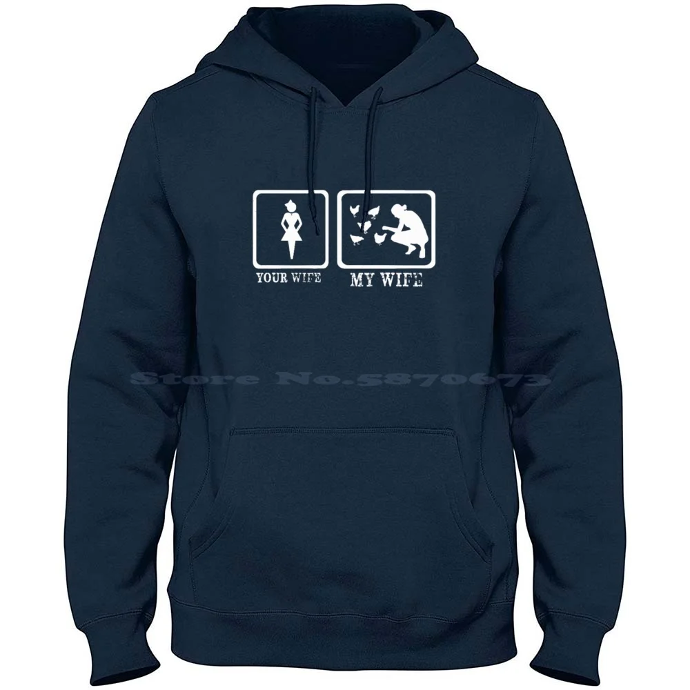 Your Wife And My Wife Love Chicken 100% Pure Cotton Hoodie Tshirt Power Of Yet Power Power Trip Pussy Power 2015 19 Shelby