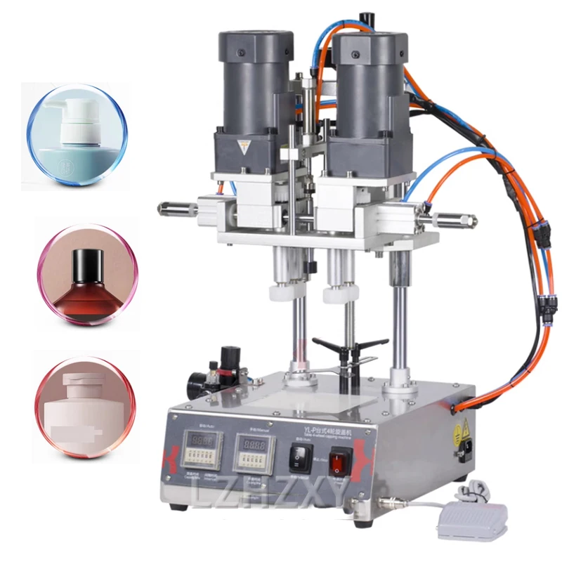 20-60MM Automatic Electric Capping Machine Plastic Bottle Capper Vertical Cap Screwing Machine Electric Sealing Machine