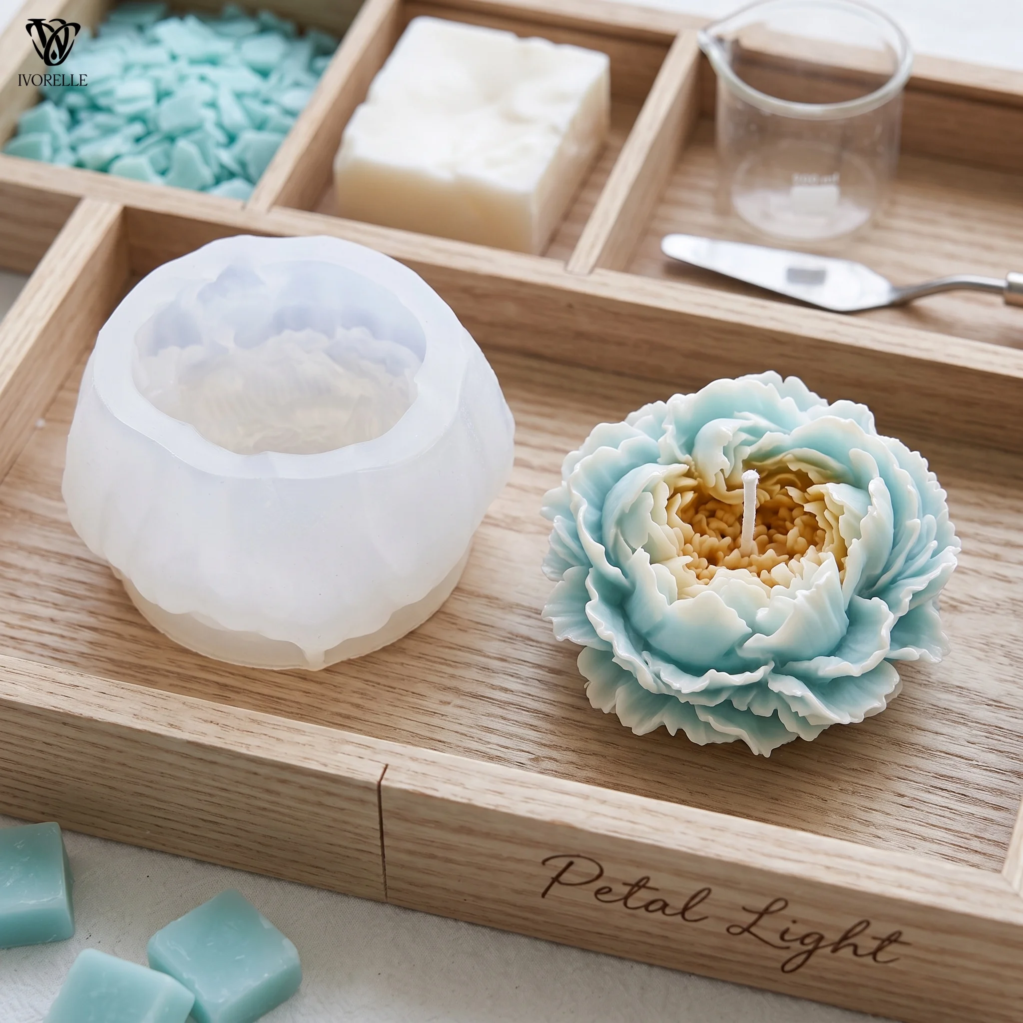IVORELLE Blooming Peony Flower - Resin Craft Ideas recension och pris