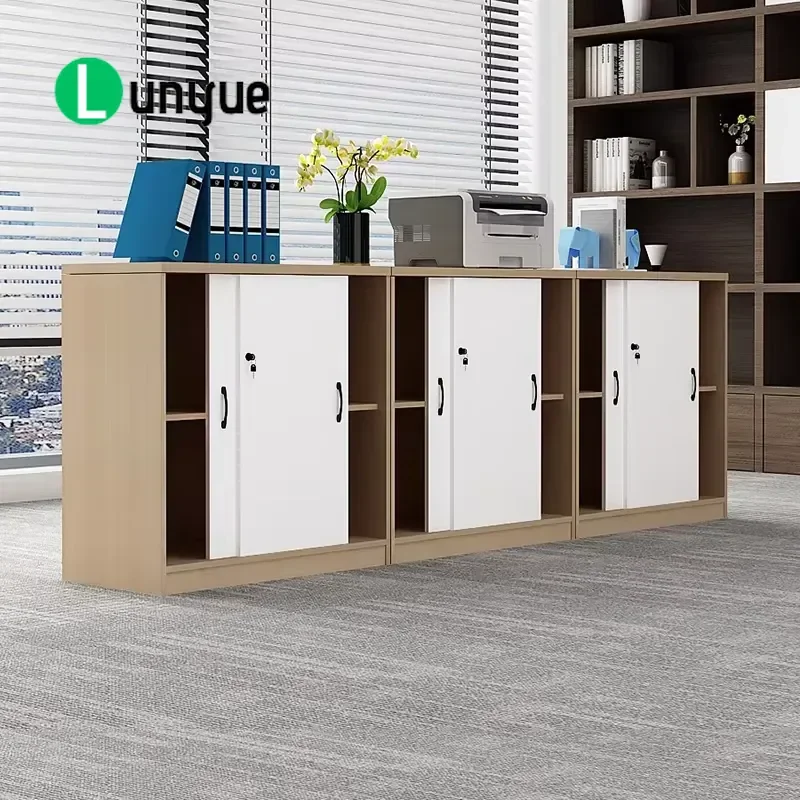 Modern File Cabinet Bulk Administrative Office Furniture Set Storage Cabinet for Home Office Workspace Durable Metal Wood