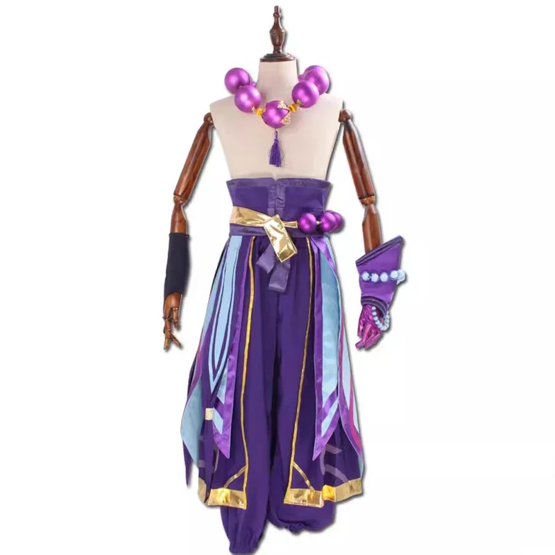 Game LOL The Boss Sett Cosplay Costume Sett Spirit Blossom Cosplay Halloween Uniform Men Carnival Party Outfits