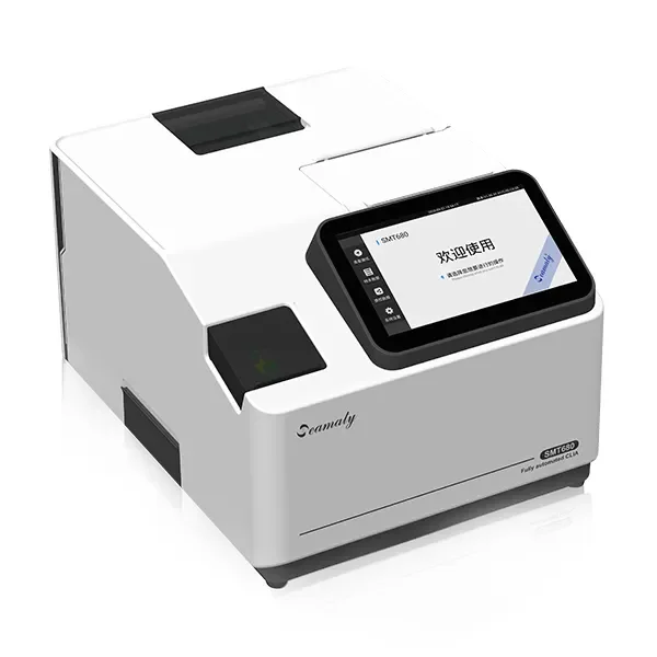 POCT Immunoassay Analyzer Touch Screen Medical Analytical Equipment Immunofluorescence Quantitative Analyzer Automatic