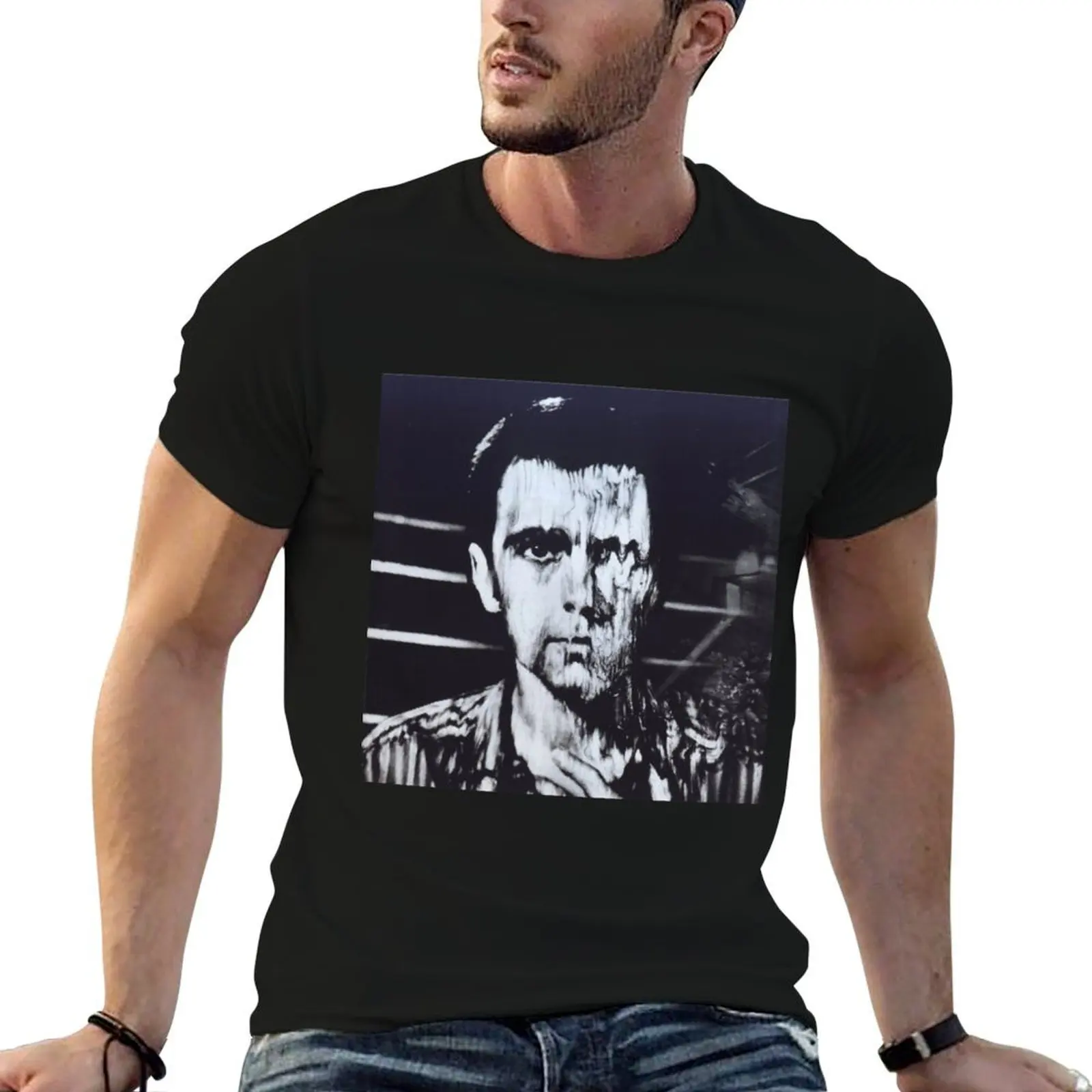 

Peter Gabriel - Melt T-Shirt man tshirt black cotton t-shirt plain for man package T-Shirt