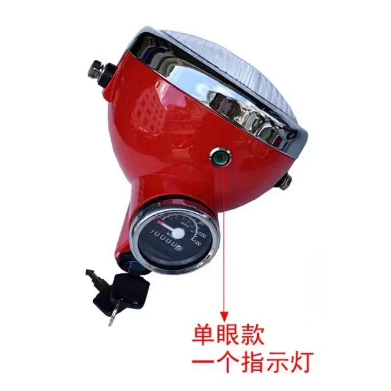 Fog Light Motorcycle Sportster Farol Auxiliar Speedometer Velocimetro Moto Compteur Instrument for Z50 Bike Z
