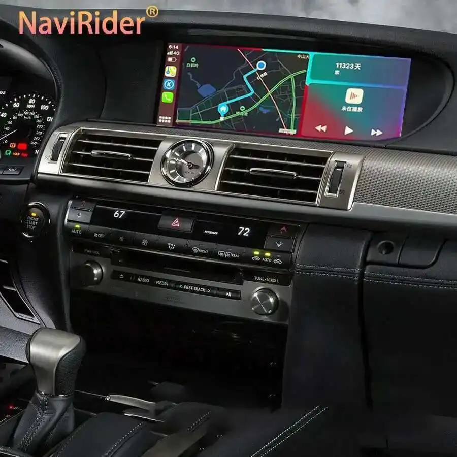 

1920 Qled Screen Car Android Multimedia Video Player Carplay For Lexus LS460 Ls600 Sport 2013 Radio Tape Recorders GPS 12.3inch