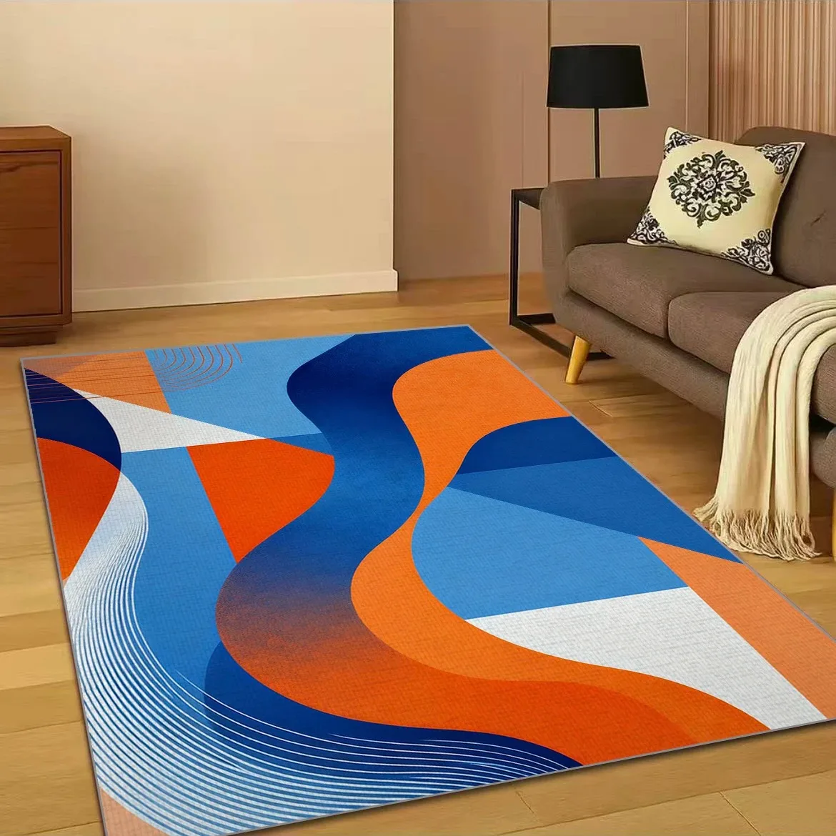 

Bright Colors Rugs Live Room Bedroom Carpets Kids Play Mat Soft Carpet Table Chair Mat Easy To Clean Carpet Gift Home Decor