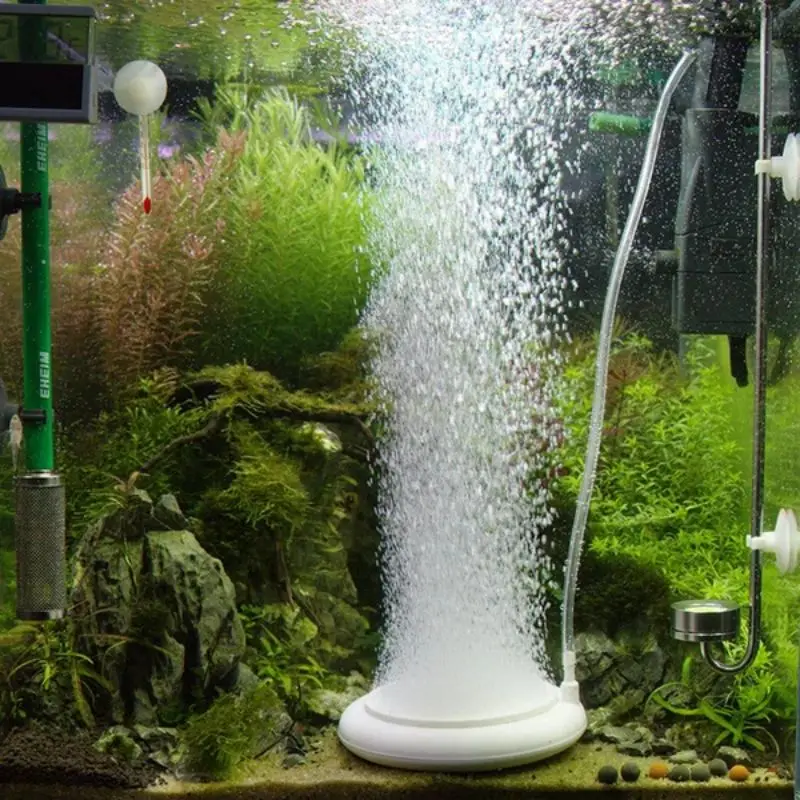 Air Stone Bubble For Aquarium Fish Tank Fish Tank Aquarium Nano Air Stone Oxygen Aerator Air Bubble Pond Pump Hydroponic