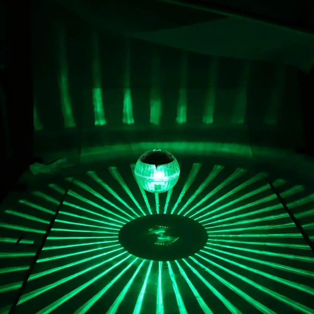 Waterproof Solar Floating Light LED RGB Color Changing Lamp For Swimming Pool Pond Garden Waterfall Outdoor Decoration