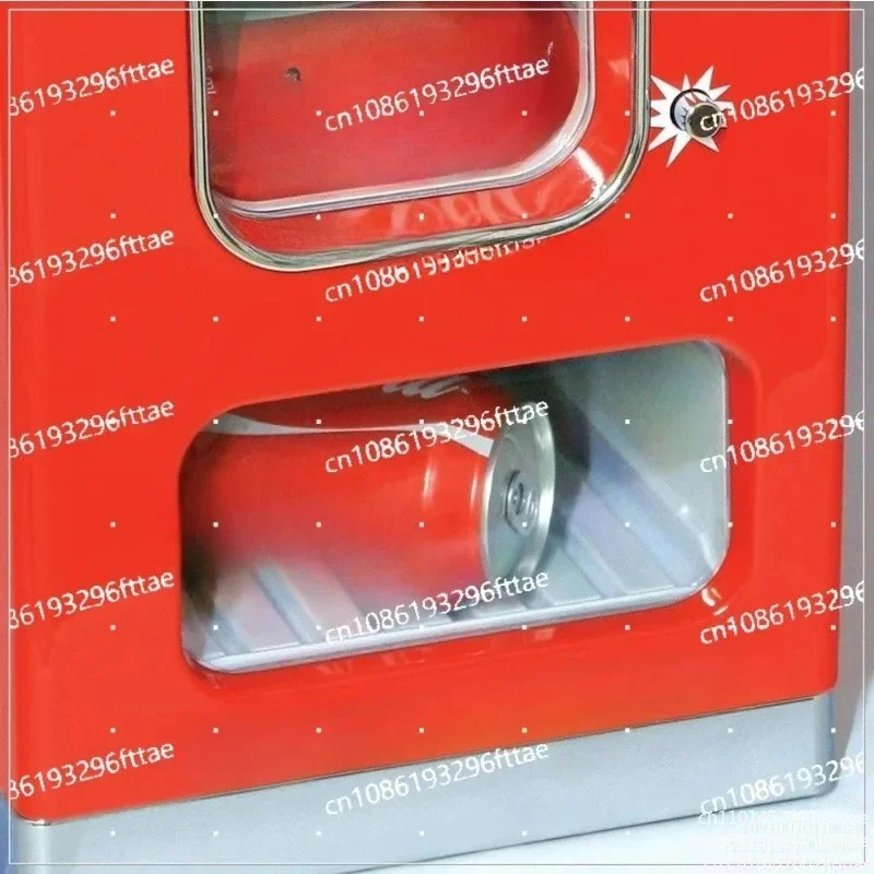 

Mini vending machine 10 cans pop-up small refrigerator household
