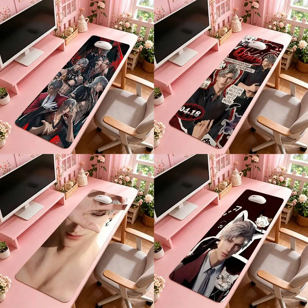 Sylus Loveand Deepspace Mouse Pad Computer Mat Deskpad Laptop Keyboard Mat Office Large Landscape Mousepad