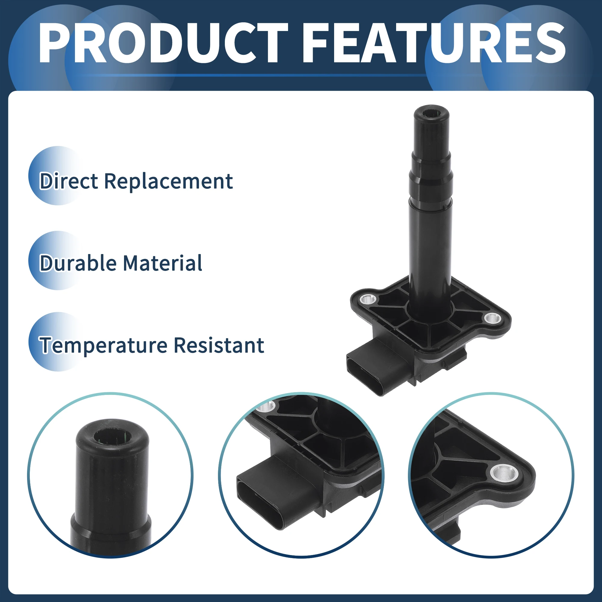 UXCELL Ignition Coil Ignition Coil Pack No.06B905115 for Audi A3 1999-2004 4