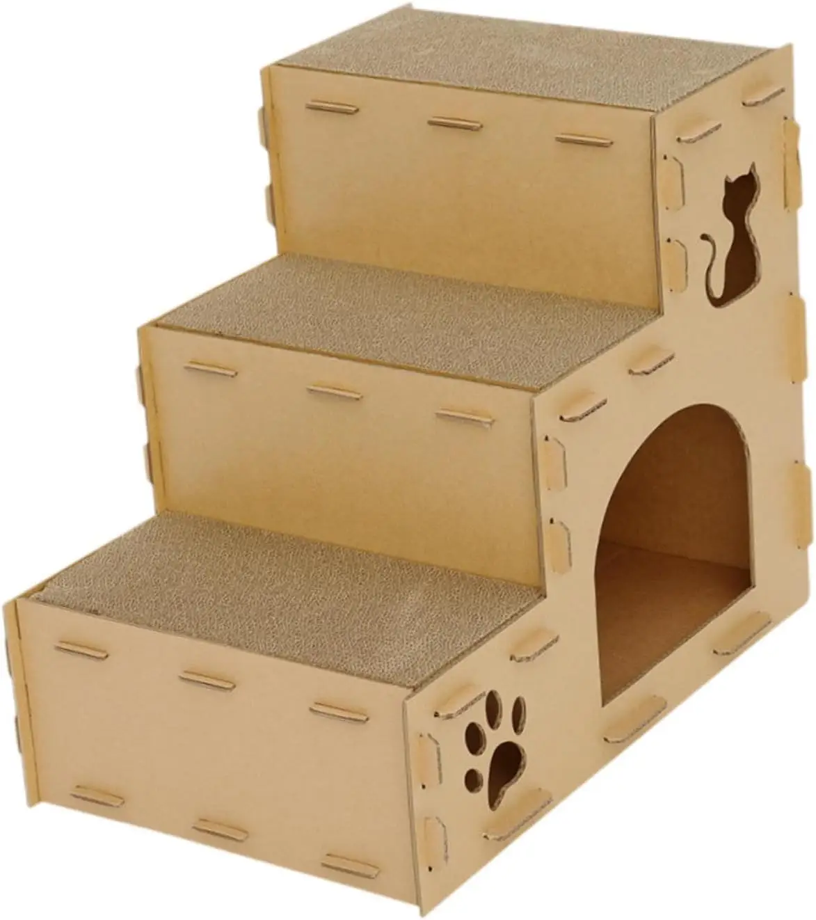 

Modular Pet Stairs for Elderly Cats - Slip Dog Steps with Detachable Orthopedic Pads