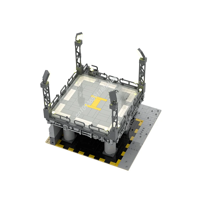 963PCS MOC Star Battle SW Imperial Base #5 Landport Modular Model Building Blocks Stacking Bricks Creative Toys Kid Gift Diy