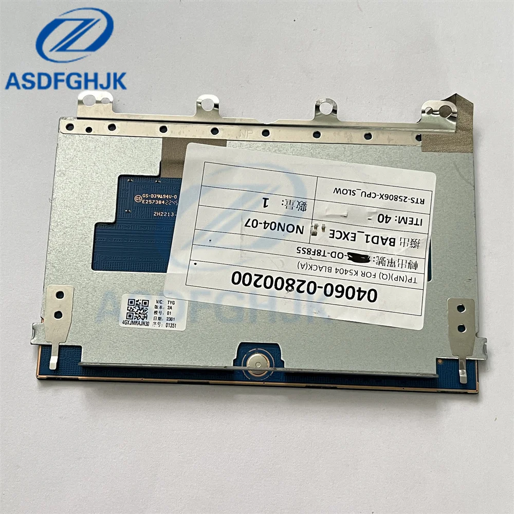 

Оригинальный тачпад для ASUS K5404 04060-02800200, 100% идеально протестирован.