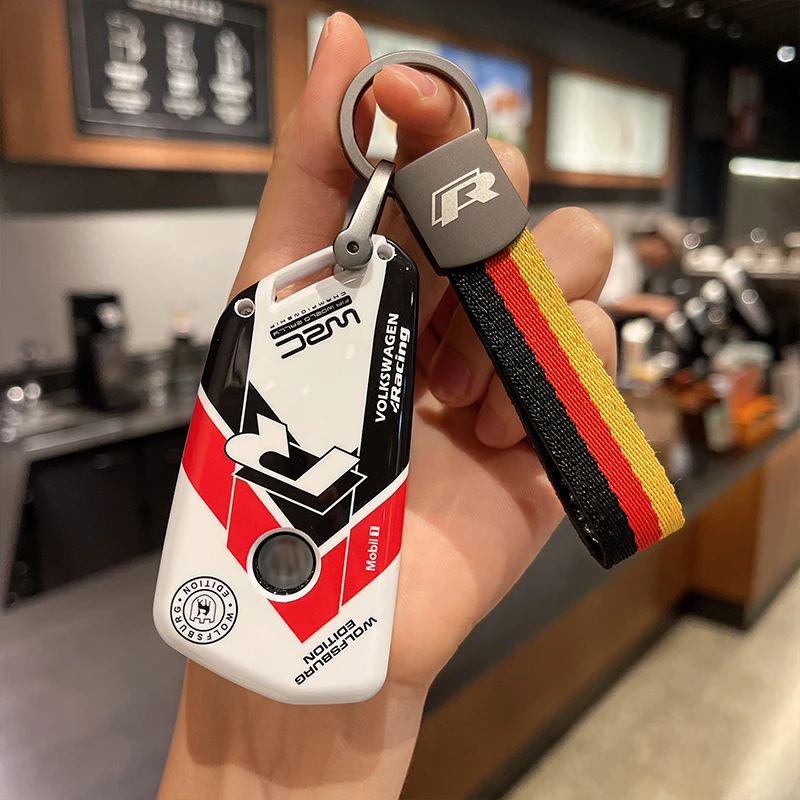 غطاء حافظة مفاتيح السيارة لسيارة VW Volkswagen/Golf 8 MK8 ID.3 ID.4 /Cupra/Skoda/Octavia A8/SEAT/Leon MK4 2020 2021/Formentor/Tarraco #3