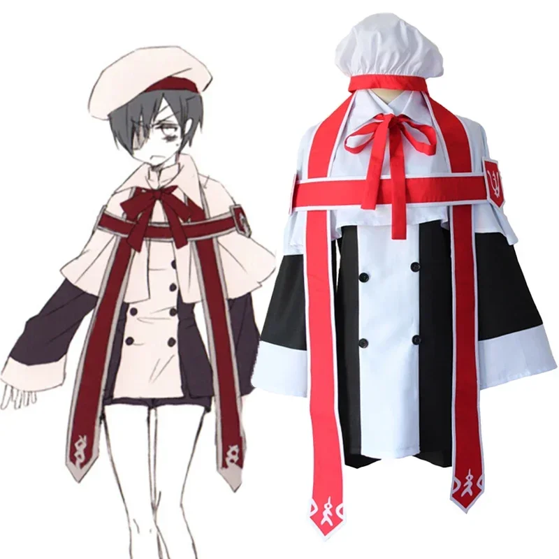 

Аниме Черный дворецкий Сиэль Фантомхайв Косплей Костюм для взрослых шаль шорты наряды церковный хор платье Хэллоуин карнавальный костюм coscos