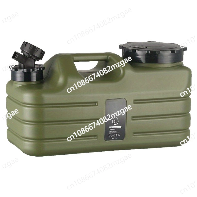 

Outdoor bucket with faucet water storage car portable bucket