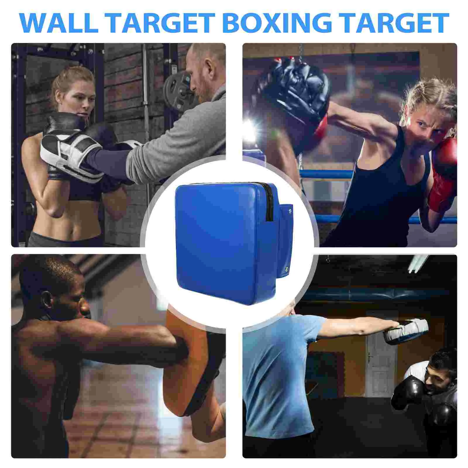 Wall Fighting Pad Mounted Boxing Bag Sandbags Gloves Aldult Kicking Punching Pads Man