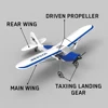 스포츠 커브 500 RC 비행기 원키 곡예 비행 리모컨 비행기, Xpilot 안정화 시스템 포함, 2.4G, 2CH 글라이더 항공기 762-2 6