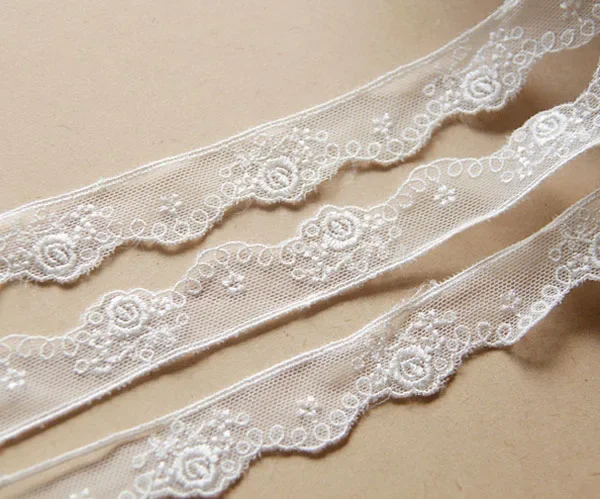 Width:2.0cm( 0.8 inch) Kawaii rose design mesh lace,lace for diy,garment lace,sewing accessories,embellishment(ss-587)