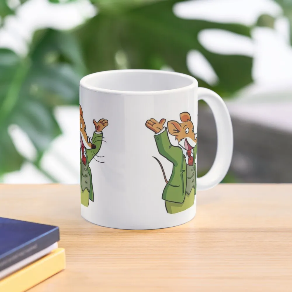 

Geronimo Stilton bookworm librarian Coffee Mug Cute Mugs Travel Cup