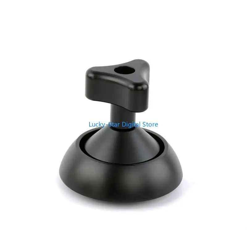 N7MC Precise Aluminum 100mm Half Round Flat to Bowl Adapter Converter for Gimbals Base Universal Tripod Connectors - Image 5