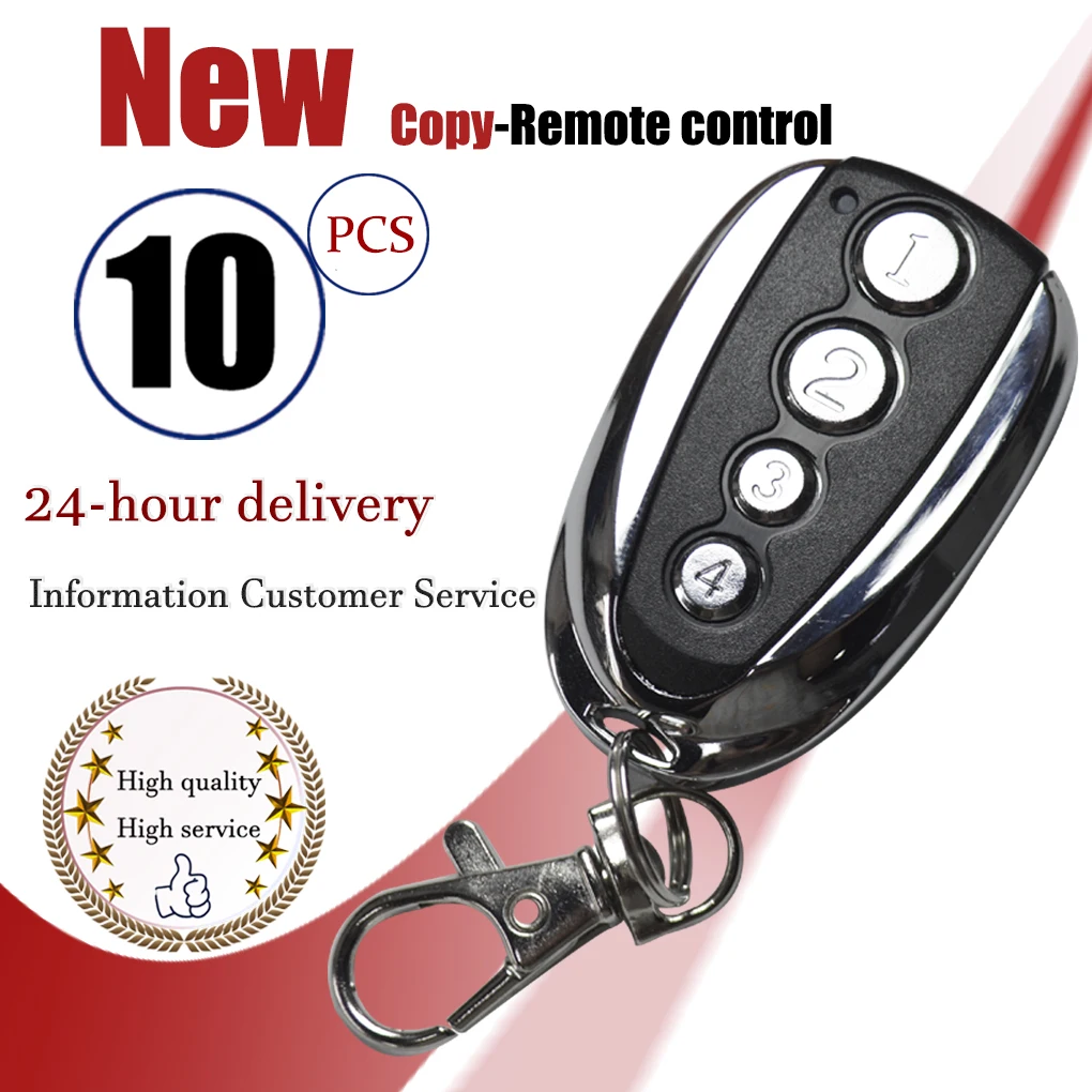 

Электронный пульт дистанционного управления гаражными воротами, 10 шт., верх 432EV 432EE 432NA, совместимый с D4REN 42FGN 44FGN 44RBN 44RGR TW2EE TW4EE