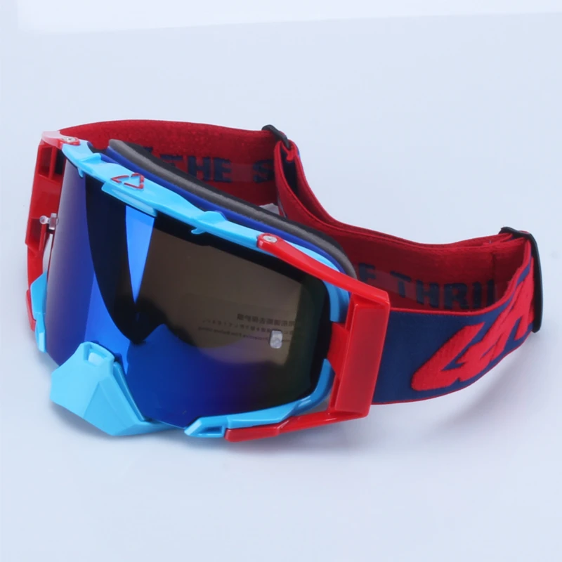 

Motocross Goggles Double Layer Anti-Fog Cycling Glasses Men's Protective Motorcycle Helmet Mask Use