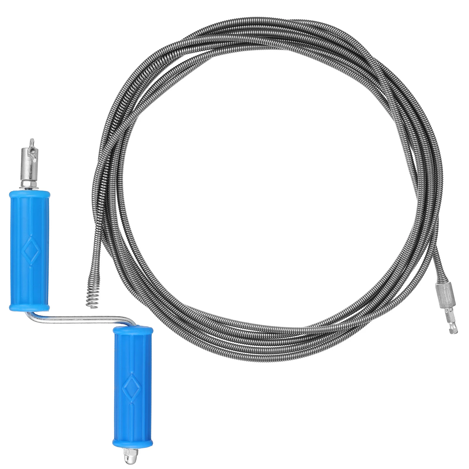 

5M Drain Auger Clog Remover Flexible Plumbing Tool For Kitchen Bathroom Shower Sink Pipeline Dredging Spring Drain Hair Removal