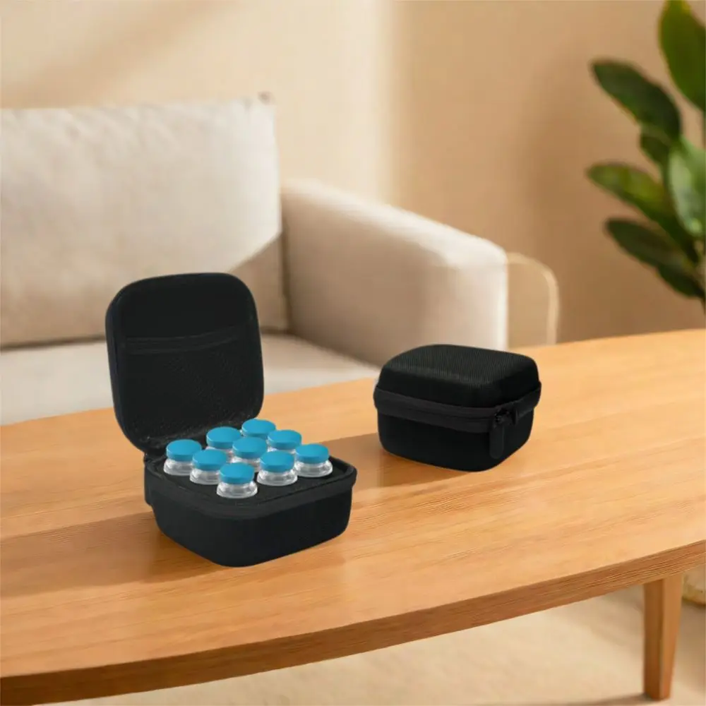 10ML 9 Vials Storage Case EVA Large Capacity Insulin Organizer Waterproof Wear-resistant Insulin Vial Protector