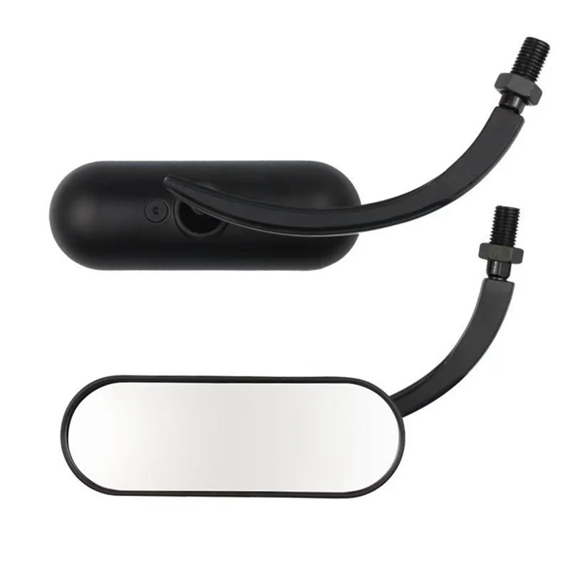 

AS57-Universal Motorcycle M10 Rearview Mirror Classic Retro For Sportster Softail Electra Glide Touring