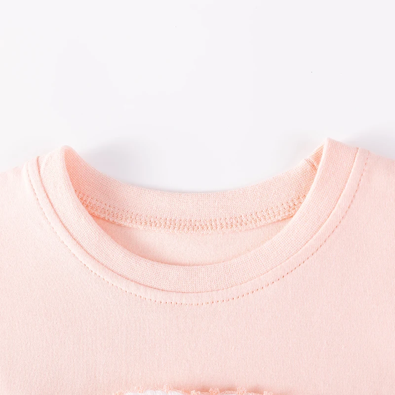 Little Maven Kinderkleidung 2026 Herbst Frühling Cartoon Herzen Hasen Langarm T-Shirt Mädchen Baumwoll-Oberteile Kinderkleidung – Detail 4