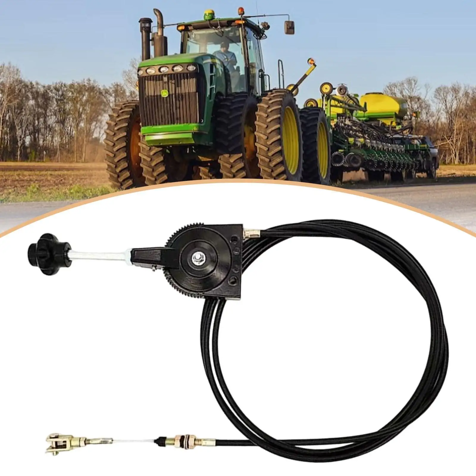 

Heavy Equipment Throttle Cable Manual Steel Control Wire for Excavator Harvester and Machinery Accessories