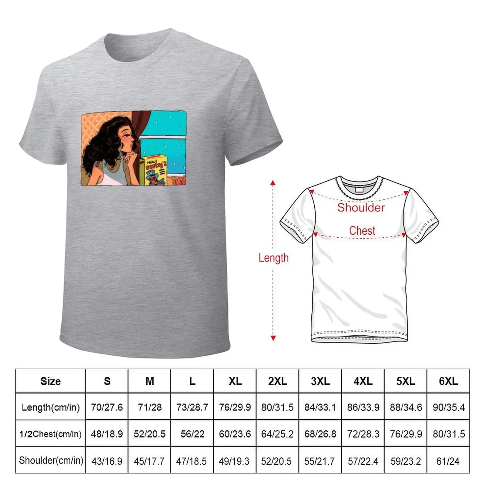 Kali Uchis After The Storm T-shirt customs design your own heavyweights anime clothes Men's t-shirt